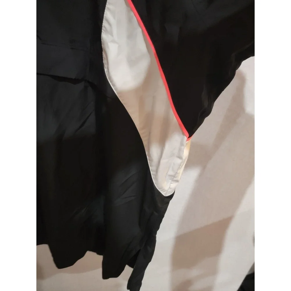 Adidas 1/4 Zip Anorak Windbreaker BQ7524‎ Black Pink Trefoil Logo Pullover 2XL